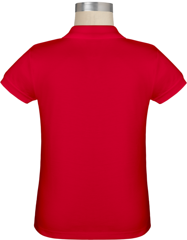 Feminine Fit Short Sleeve Jersey Polo on Sale - Image 2