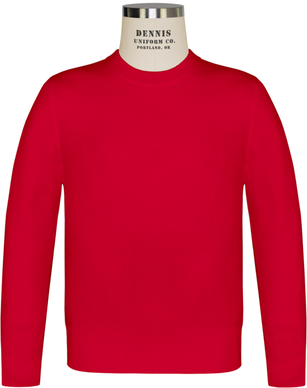Crew Neck Pullover Sweater For Sale