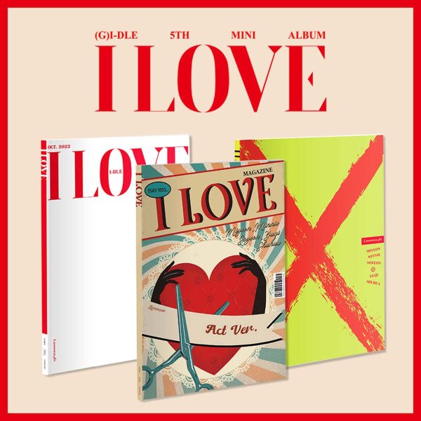 (G)I-DLE - 5TH MINI ALBUM [I LOVE] Online Sale
