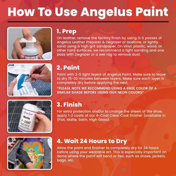 Angelus Pearlescent Rose Gold Paint on Sale - Image 3