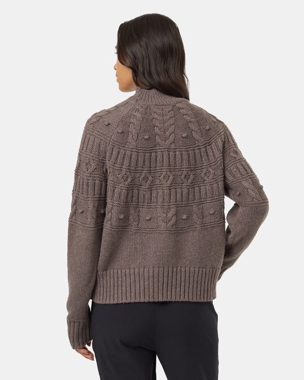 Highline Pom Mock Neck Sweater Cheap - Image 3