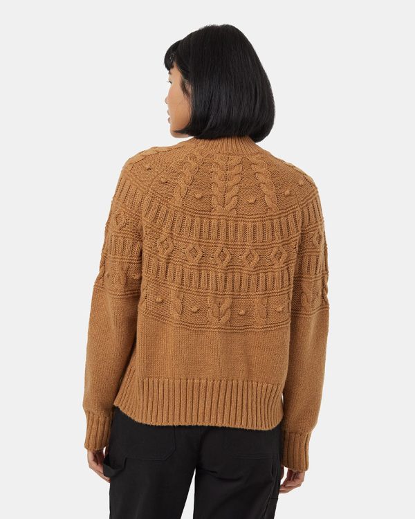 Highline Pom Mock Neck Sweater on Sale - Image 3