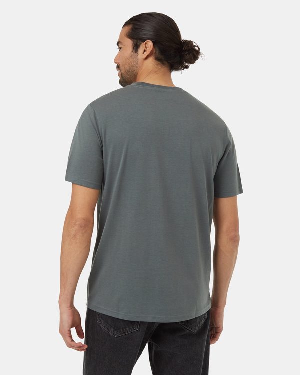 TreeBlend Button Pocket T-Shirt Cheap - Image 3