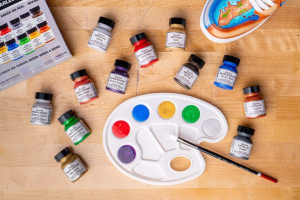 Pearlescent and Metallic Paint Kit - 12 Colors Online Sale - Image 3