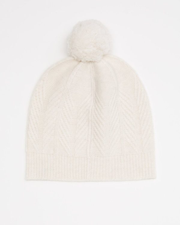 Wool Tree Cable Beanie Online Sale - Image 2